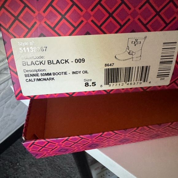 Tory Burch Bennie Bootie Size 8.5 - Picture 4 of 4